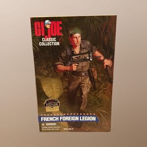 NIB GI Joe Classic Collection French Foreign Legion Limited Edition Figure 12”